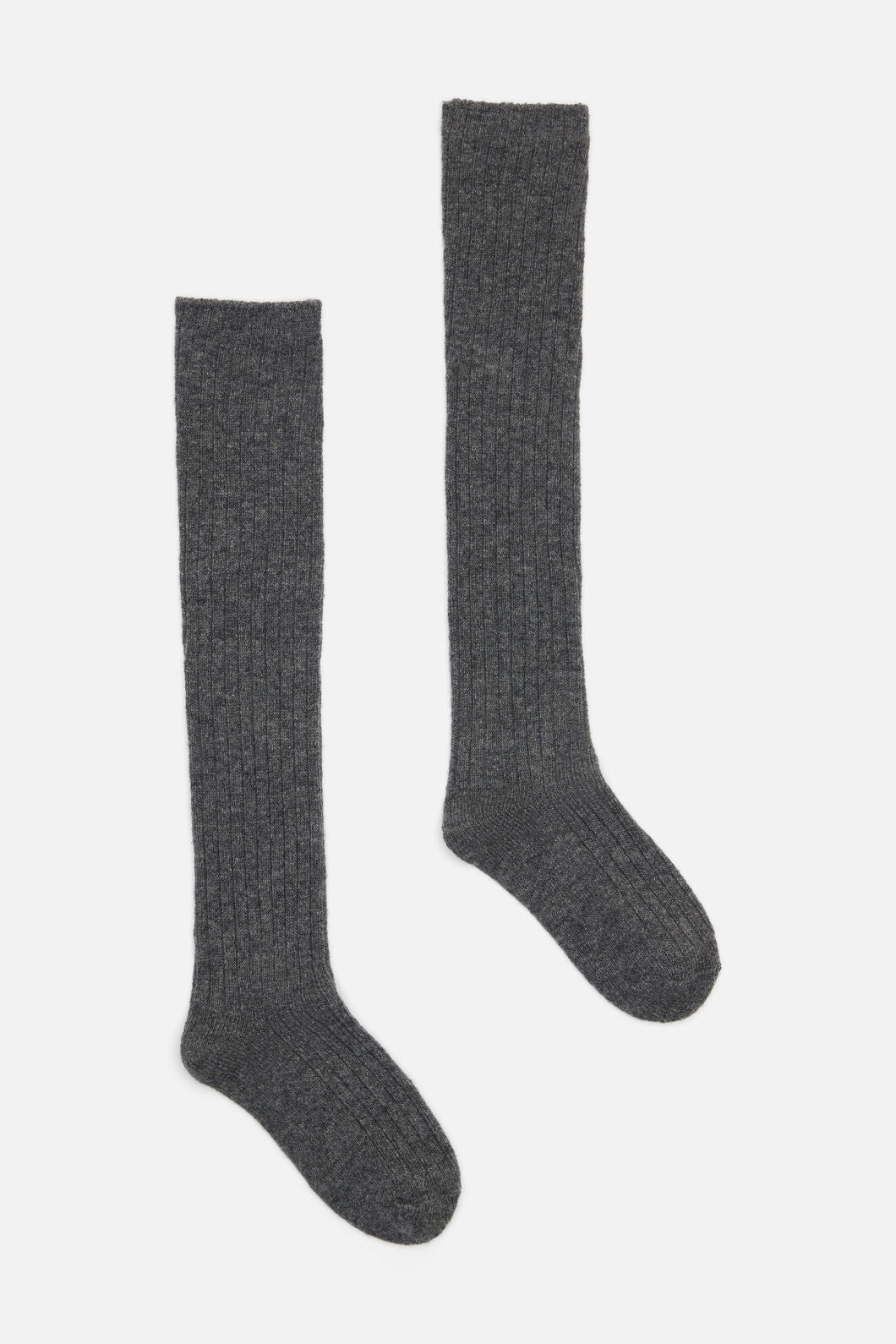 Princess Highway - Grey Long Rib Sock - grey