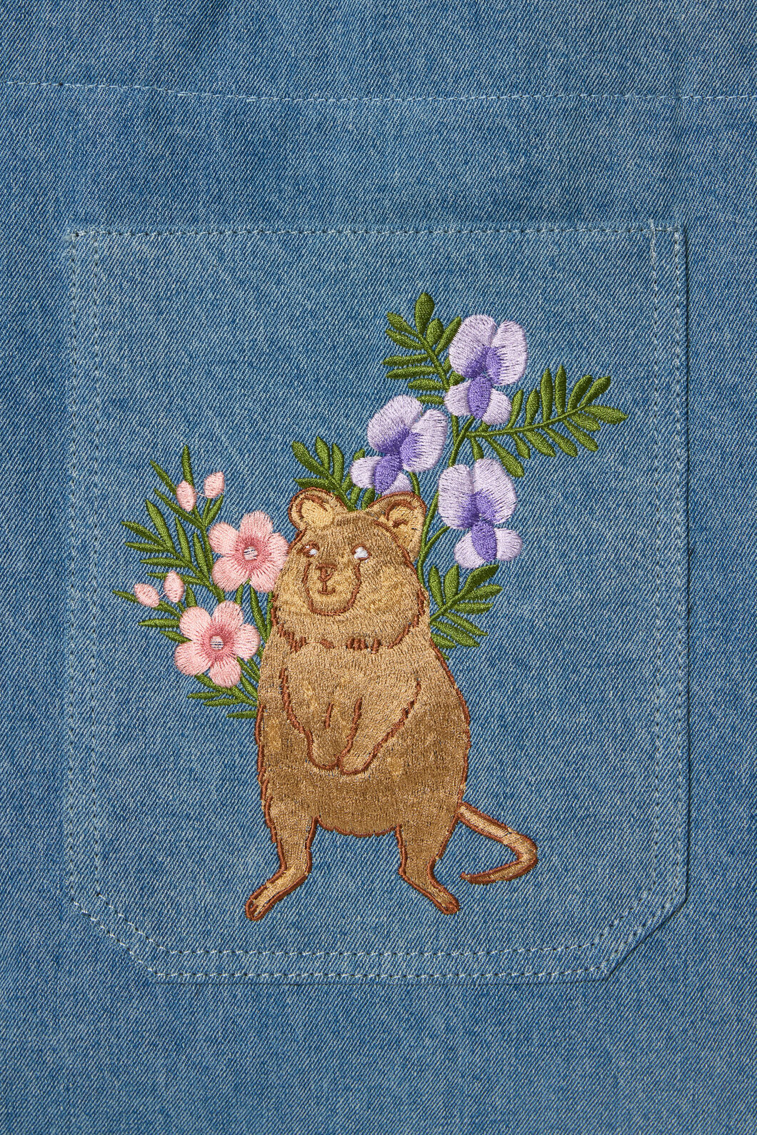 Princess Highway - Quokka Denim Tote - denim