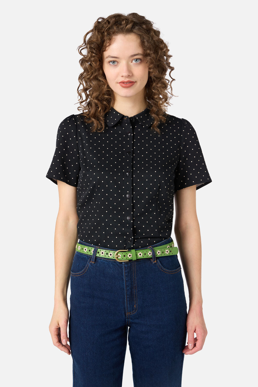 Princess Highway - Green Daisy Belt - green