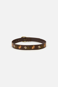 Princess Highway - Winona Embroidered Belt - chocolate