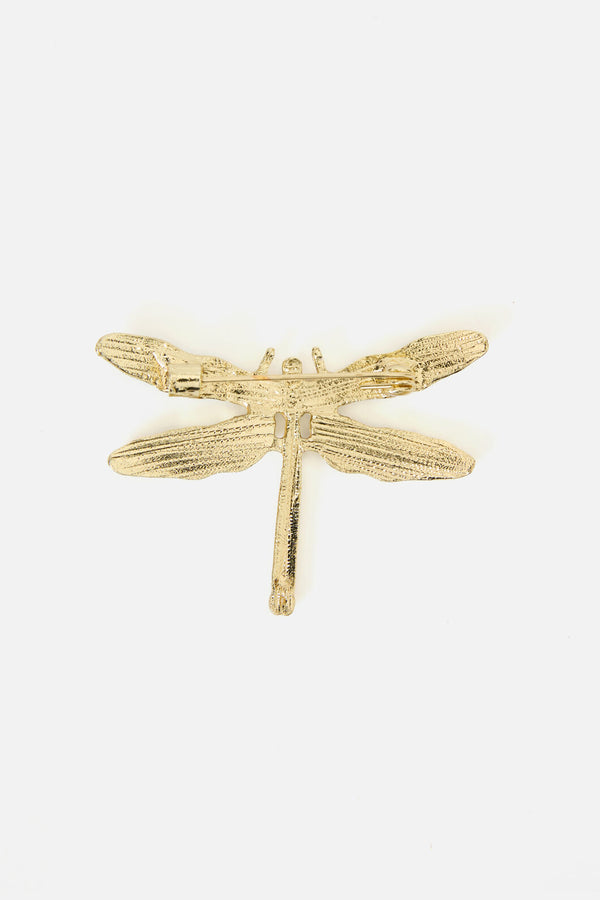 Princess Highway - Dragonfly Sparkle Brooch - multi