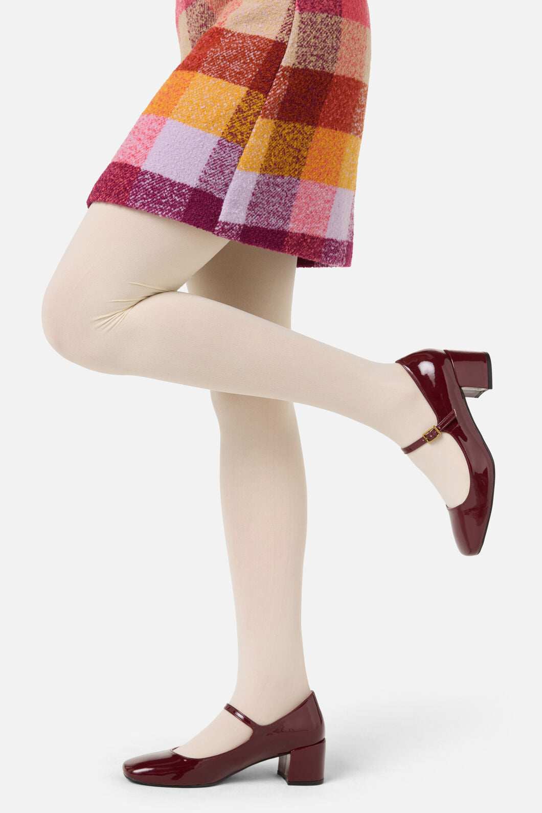 Princess Highway - Cream Plain Tights - cream