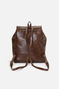 Princess Highway - Owl Embroidered Backpack - chocolate