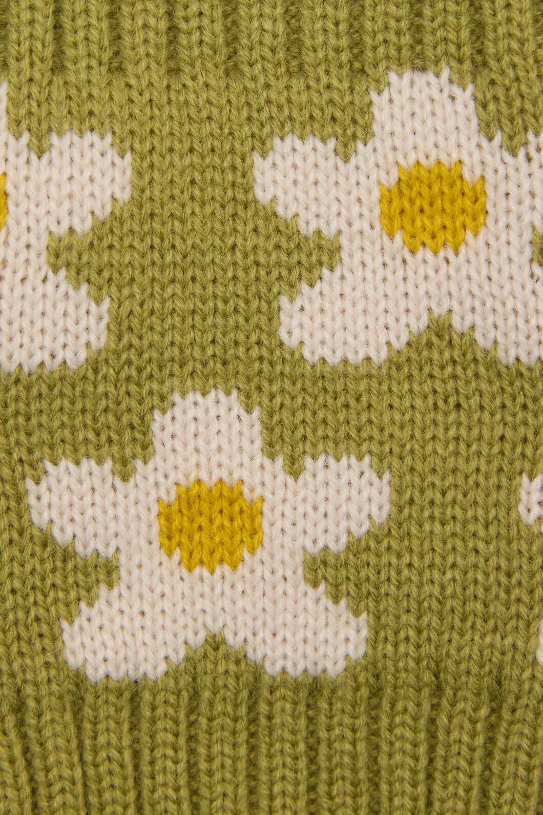 Princess Highway - Daisy Knit Gloves - green