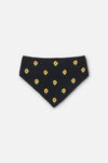 Princess Highway - Sunflower Knit Head Scarf - black
