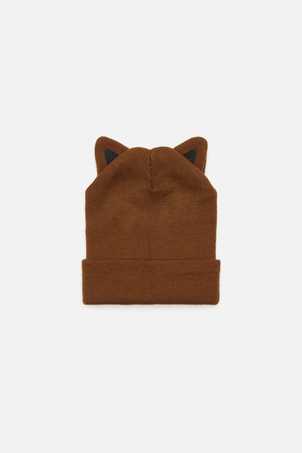 Princess Highway - Fox Ears Beanie - chocolate