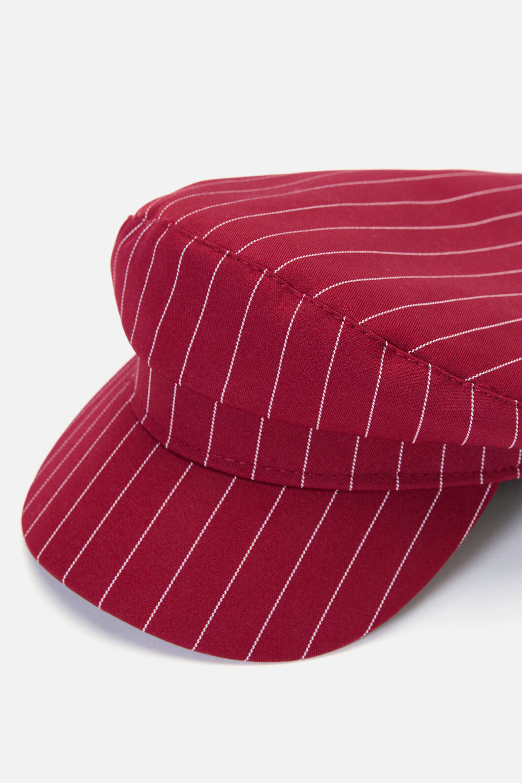 Princess Highway - Pinstripe Peak Cap - burgundy