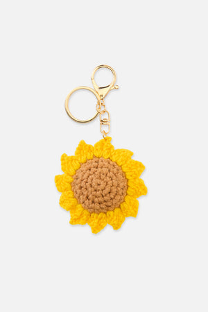 Princess Highway - Sunflower Bag Charm - yellow