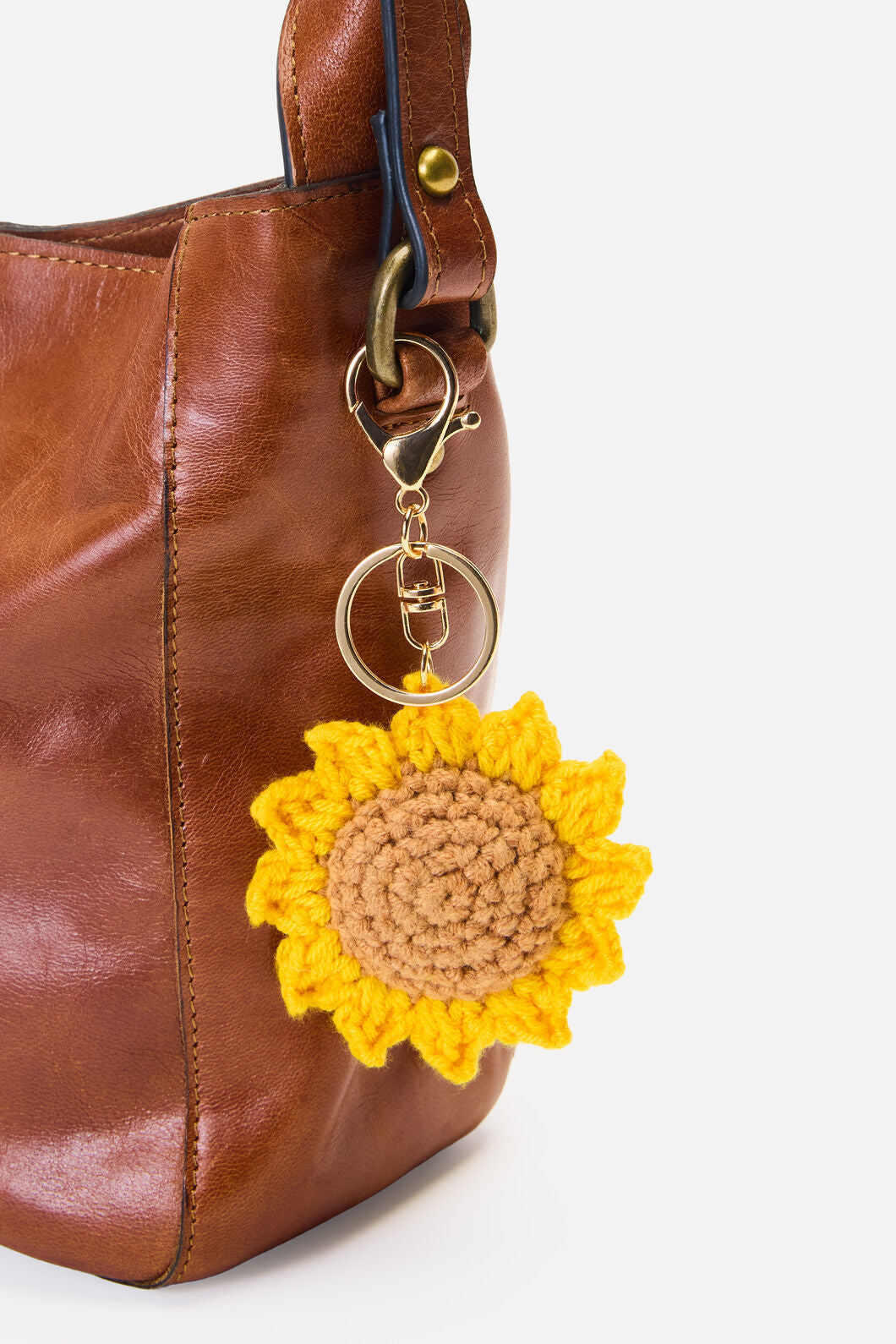 Princess Highway - Sunflower Bag Charm - yellow