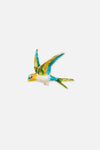 Princess Highway - Enamel Bird Brooch - multi