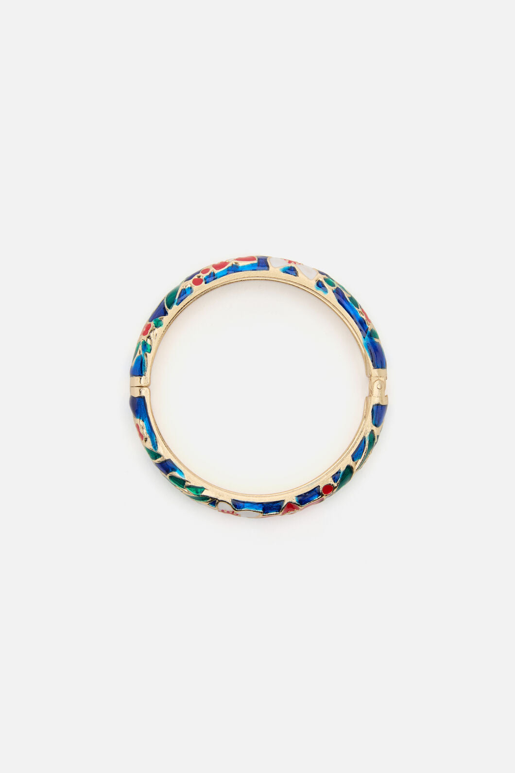 Princess Highway - Blue Floral Bangle - blue