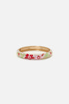 Princess Highway - Cream Floral Bangle - cream