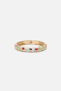 Princess Highway - Cream Floral Bangle - cream