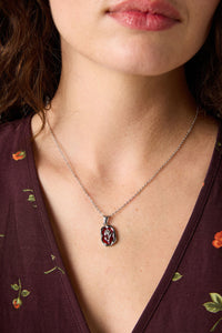 Princess Highway - Rose Necklace - silver