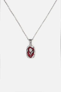 Princess Highway - Rose Necklace - silver