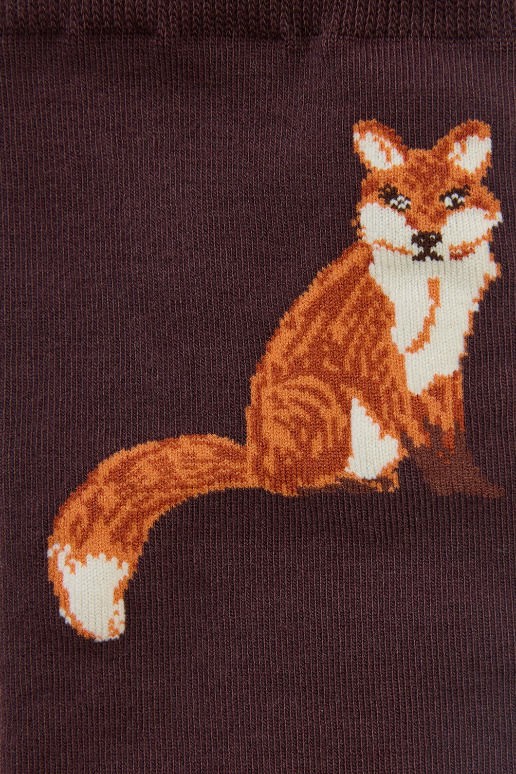 Princess Highway - Fox Sock - chocolate