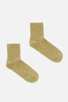 Princess Highway - Olive Warm Wool Rib Socks - olive