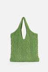 Princess Highway - Cable Knit Bag - green