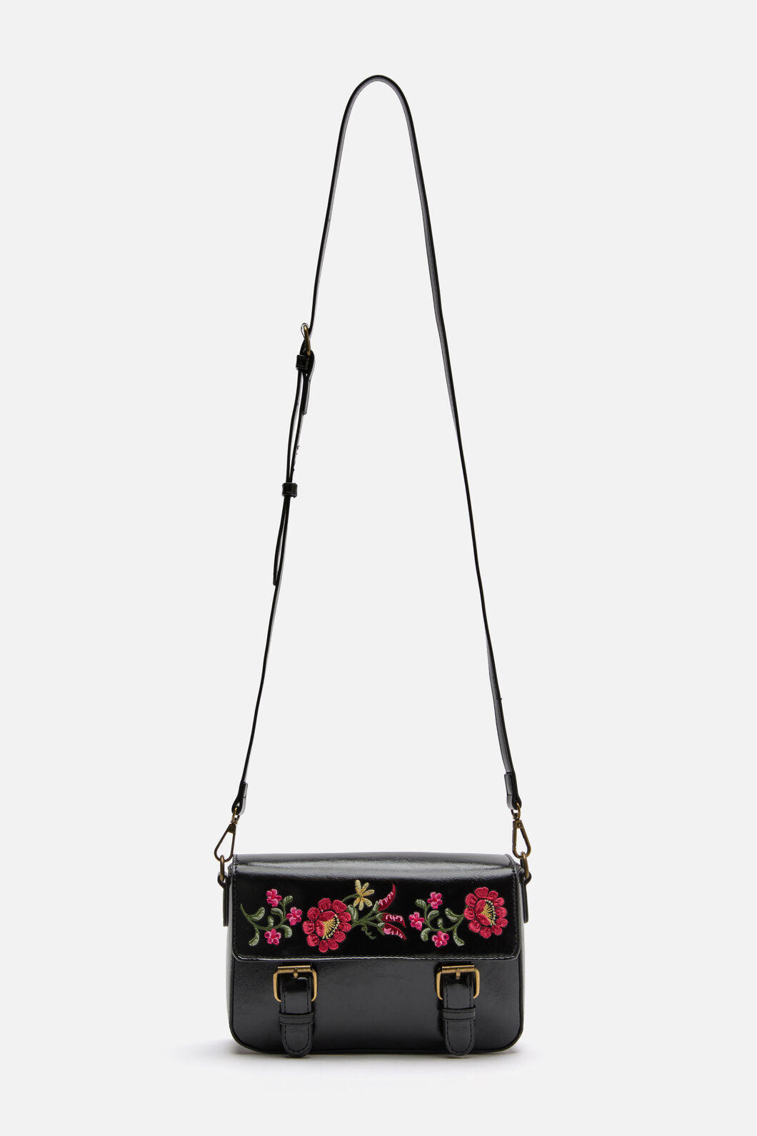 Princess Highway - Joelle Embroidered Satchel - black
