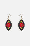 Princess Highway - Joelle Embroidered Earrings - black