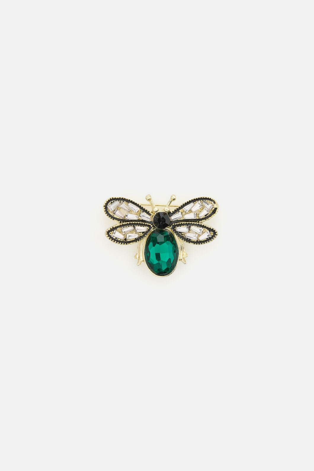 Princess Highway - Sparkle Bee Brooch - gold