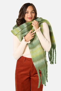 Princess Highway - Green Soft Scarf - green
