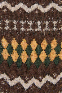 Princess Highway - Winter Nordic Sock - chocolate