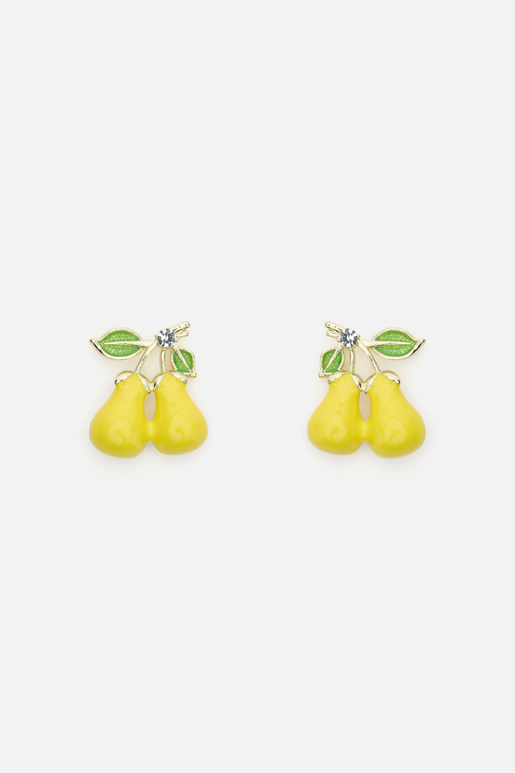 Princess Highway - Pear Earrings - yellow