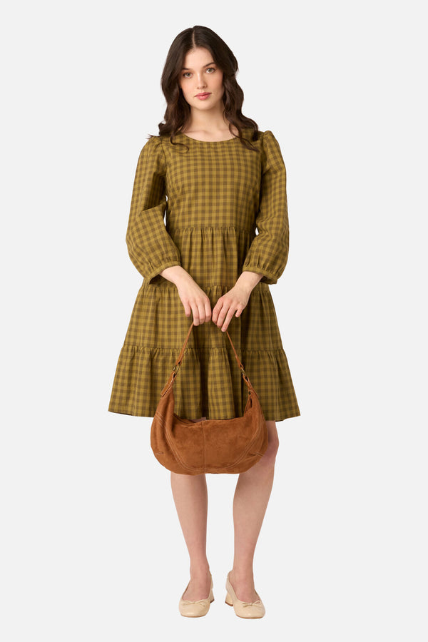 Princess Highway - Tan Boho Faux Suede Bag - tan