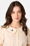 Princess Highway - Fairy Wren Pin - blue