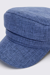 Princess Highway - Button Page Hat - blue