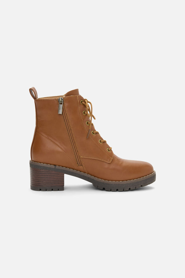 Princess Highway - Tan Lace Up Boot - tan