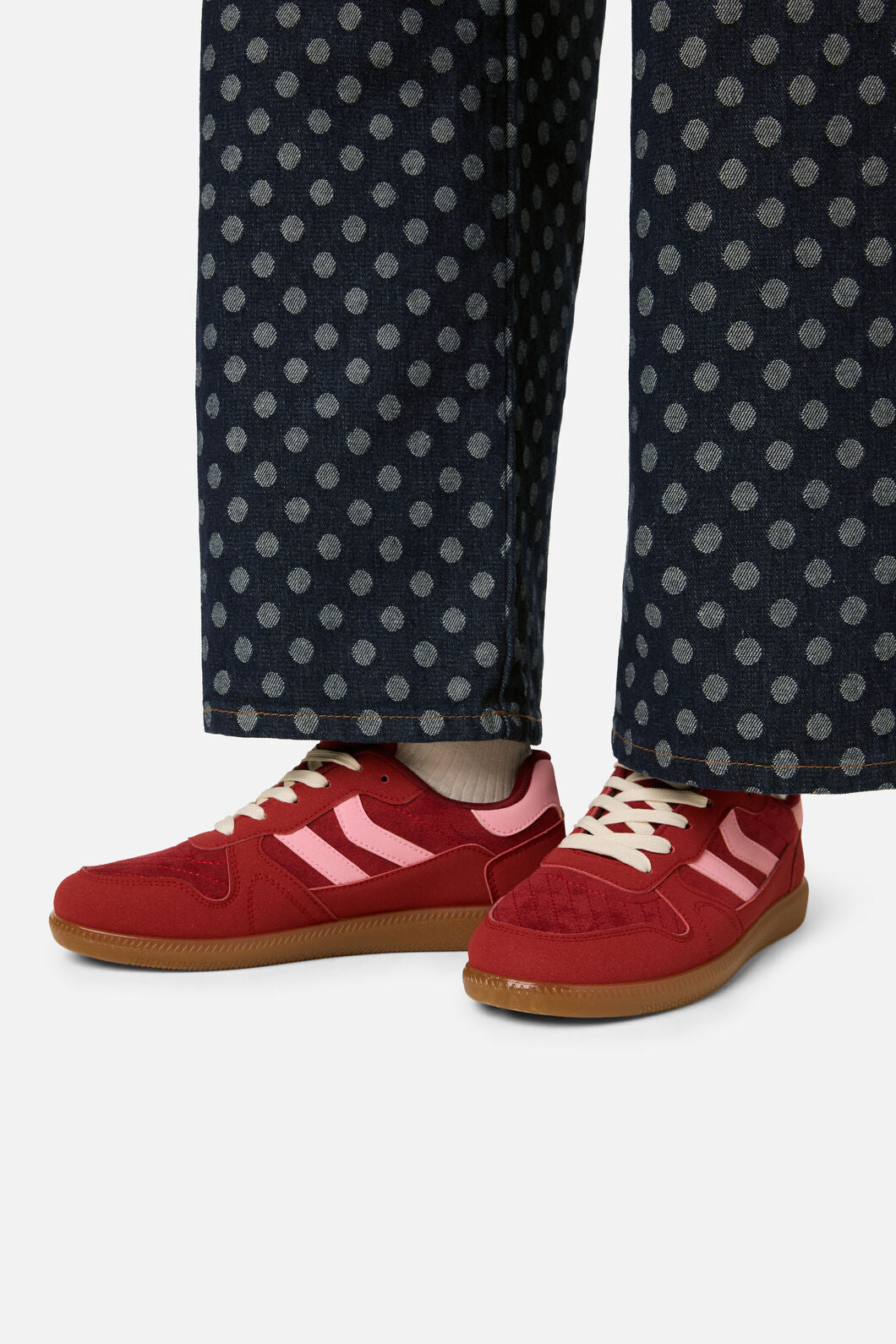 Princess Highway - Red Retro Sneaker - dark-red