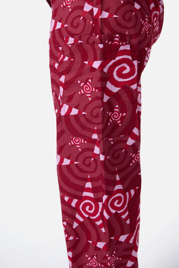 Scrubs With Love - STARRY NIGHT SCRUB SET - pink