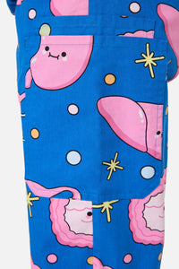 Scrubs With Love - Inside Cuties scrub set - navy