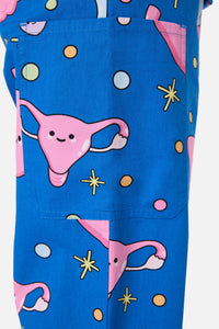 Scrubs With Love - Inside Cuties scrub set - navy