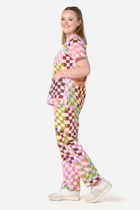 Scrubs With Love - Check It scrub set - multi
