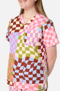 Scrubs With Love - Check It scrub set - multi
