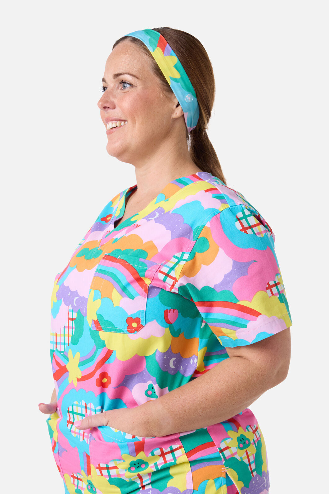 Scrubs With Love - Idolize scrub headband - multi
