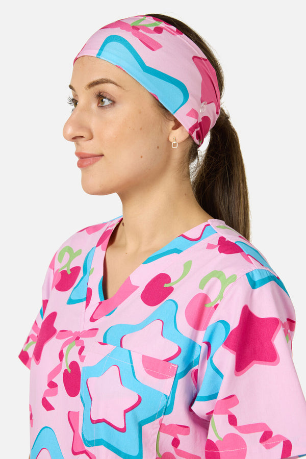 Scrubs With Love - So Sweet scrub headband - pink