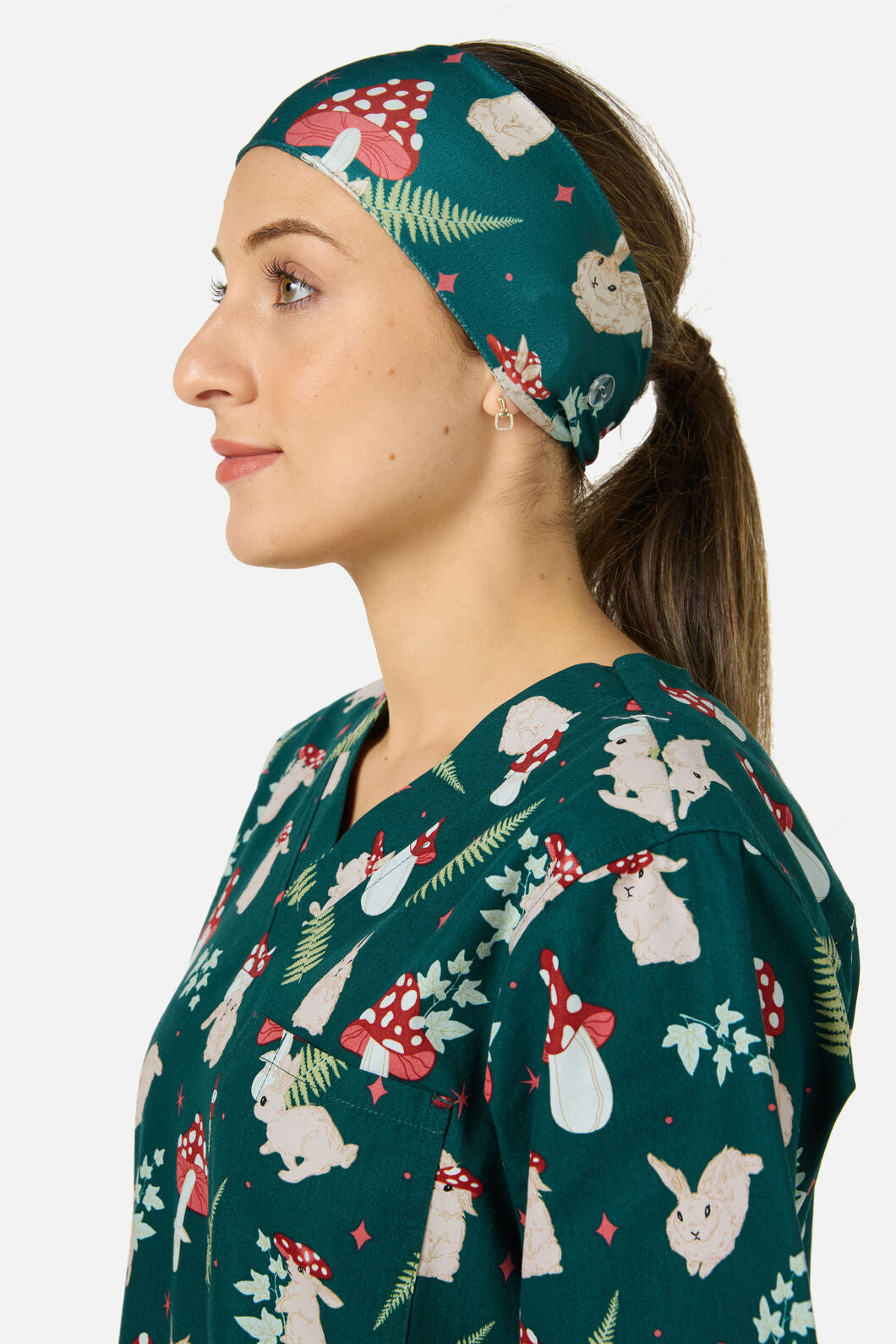 Scrubs With Love - Harmony scrub headband - green