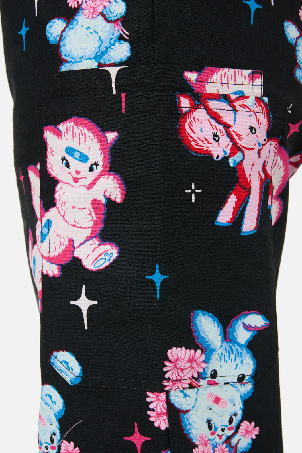 Scrubs With Love - Poppet scrub set - black