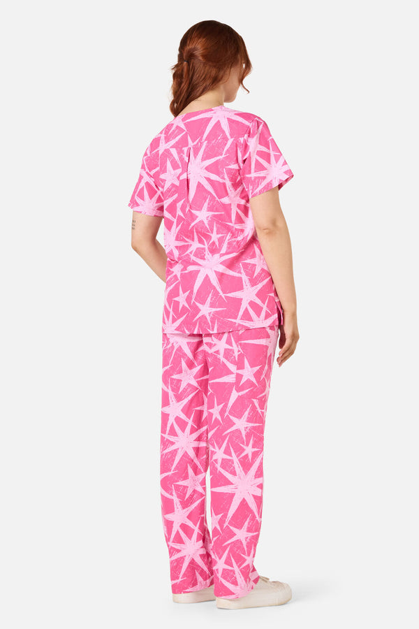 Scrubs With Love - Celestial scrub set - pink