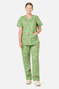Scrubs With Love - Toadstool Scrub Set - green