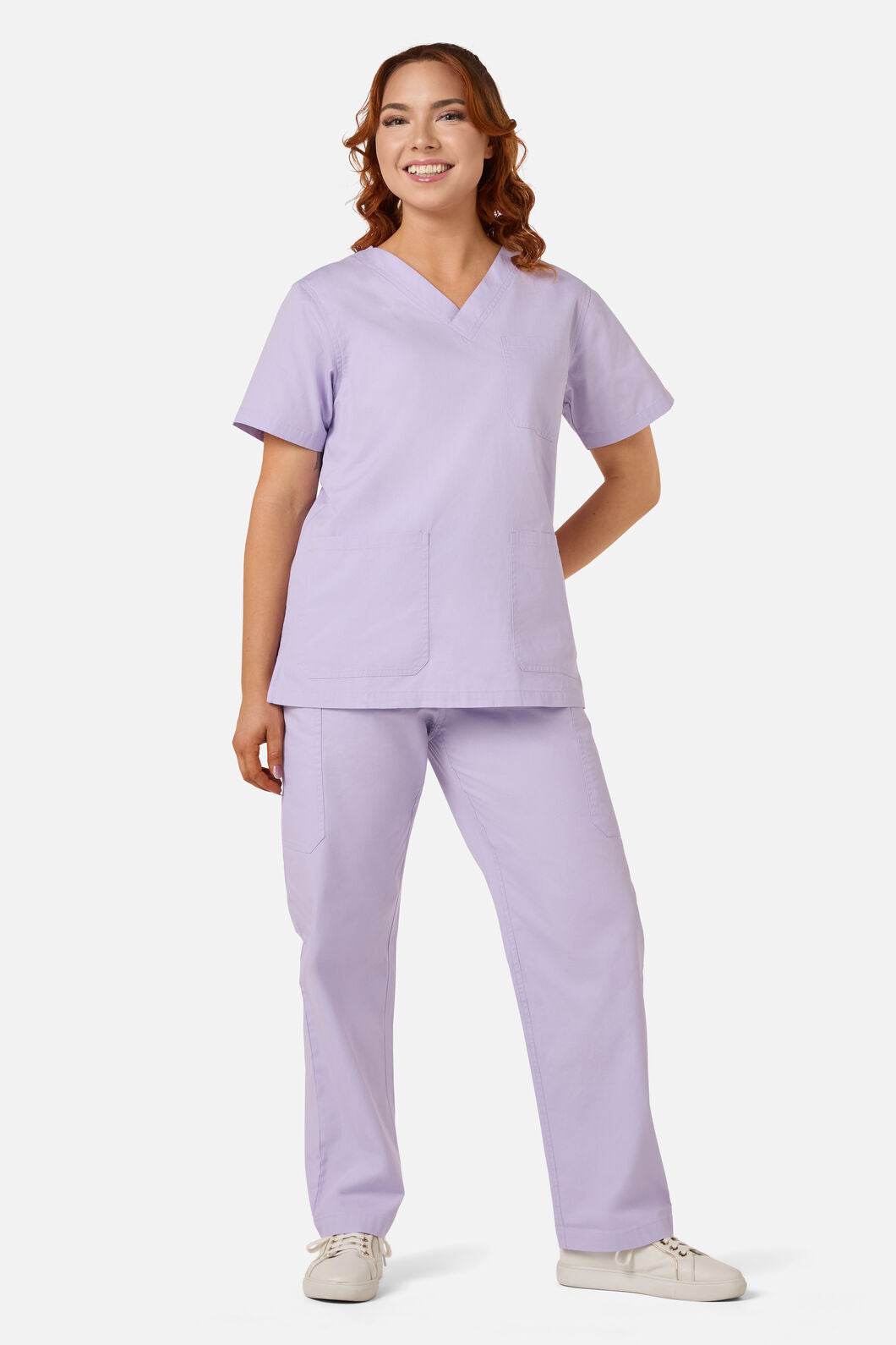 Scrubs With Love - SCRUBSWITHLOVE LILAC SCRUB SET - lilac