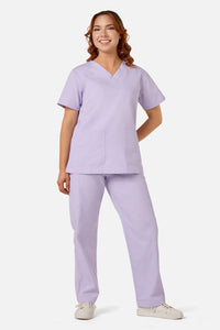 Scrubs With Love - SCRUBSWITHLOVE LILAC SCRUB SET - lilac