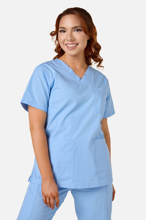 Scrubs With Love - SCRUBSWITHLOVE BLUE SCRUB SET - light-blue