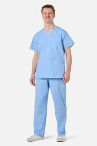 Scrubs With Love - SCRUBSWITHLOVE BLUE SCRUB SET - light-blue