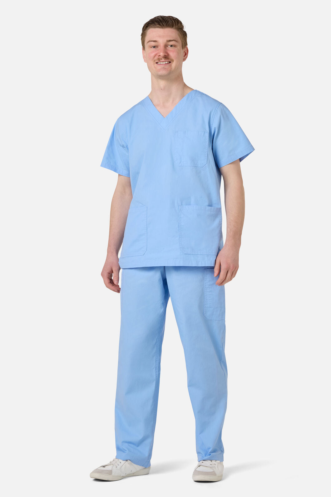 Scrubs With Love - SCRUBSWITHLOVE BLUE SCRUB SET - light-blue