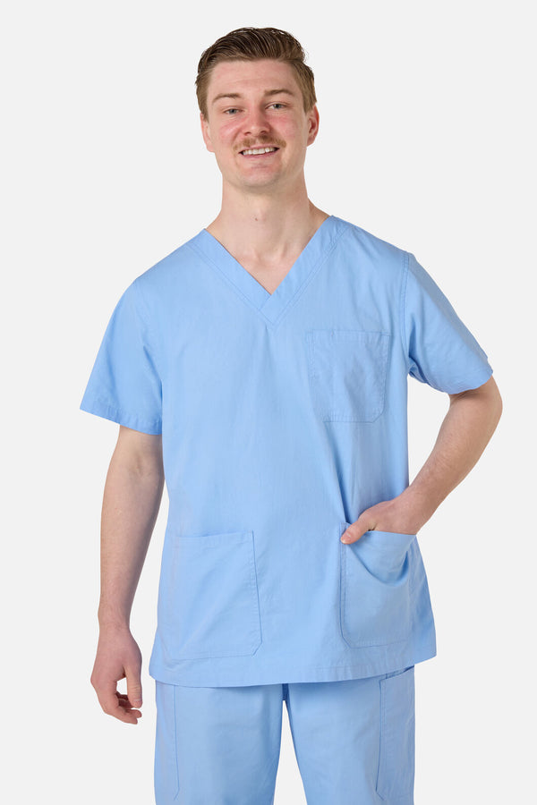 Scrubs With Love - SCRUBSWITHLOVE BLUE SCRUB SET - light-blue
